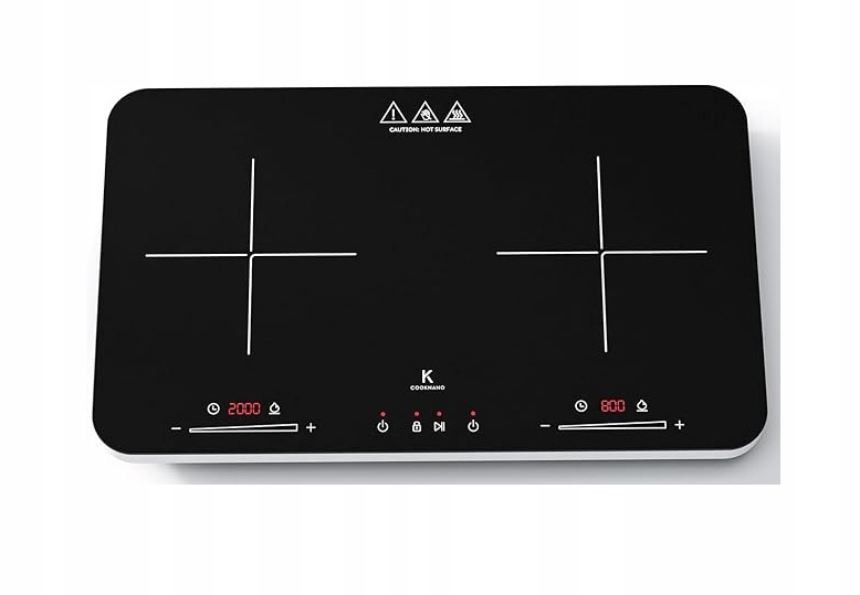 Płyta Indukcyjna Podwójna 2 Pola Cooknano 3600W Przenośna