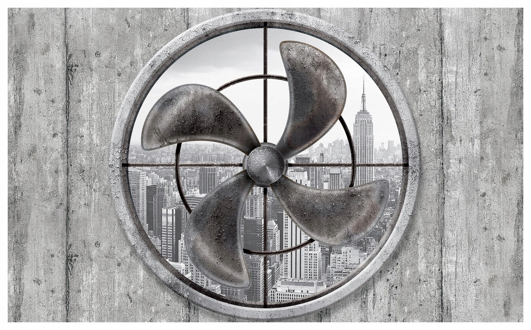 Fototapeta New York mesto okno výhľad industriálna perspektíva 300x210 lepidlo