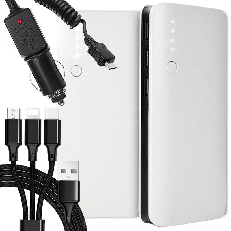 

Power Bank 20000 Kabel 3w1 Usb Typu C Lightning