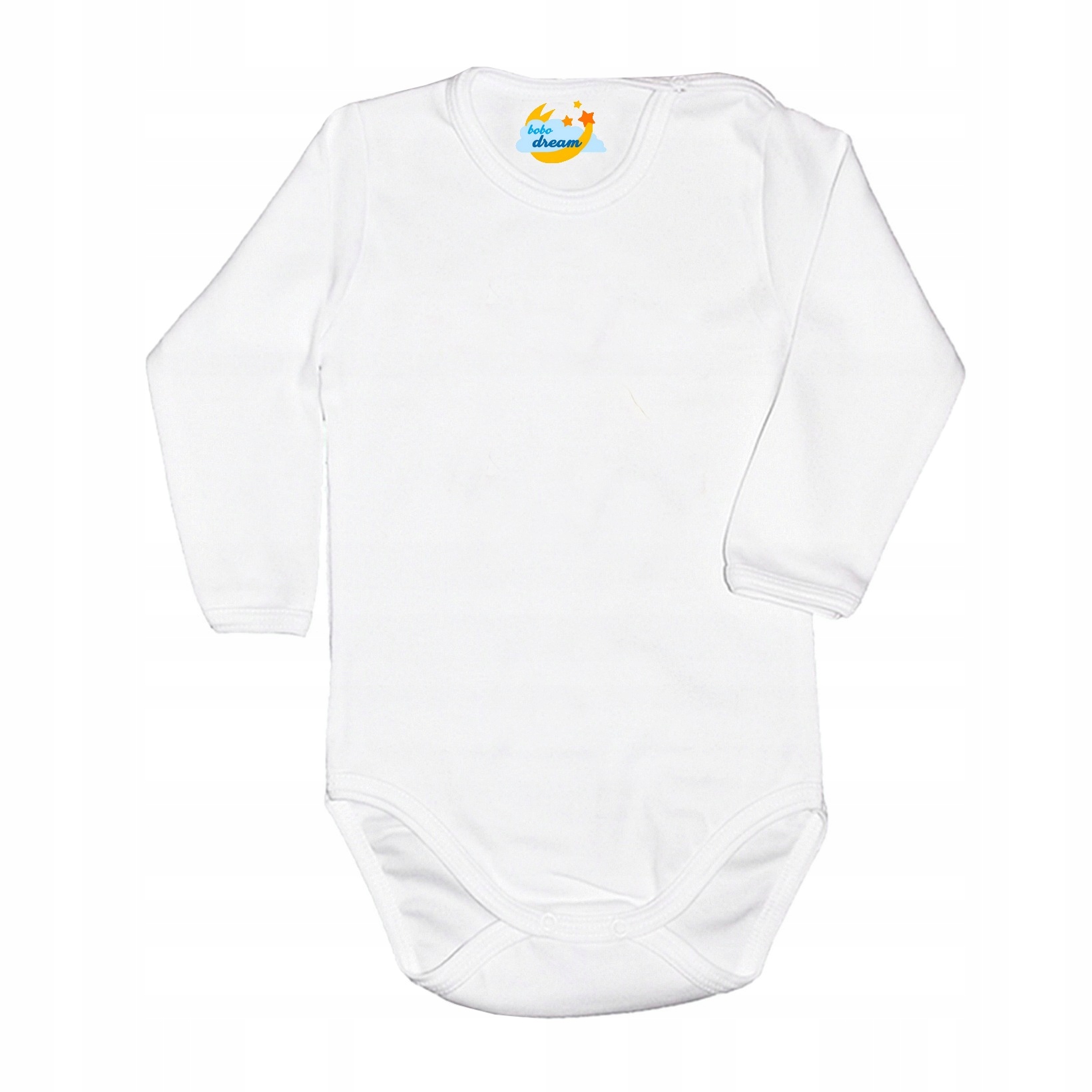 

Body długi rękaw Basic białe 80