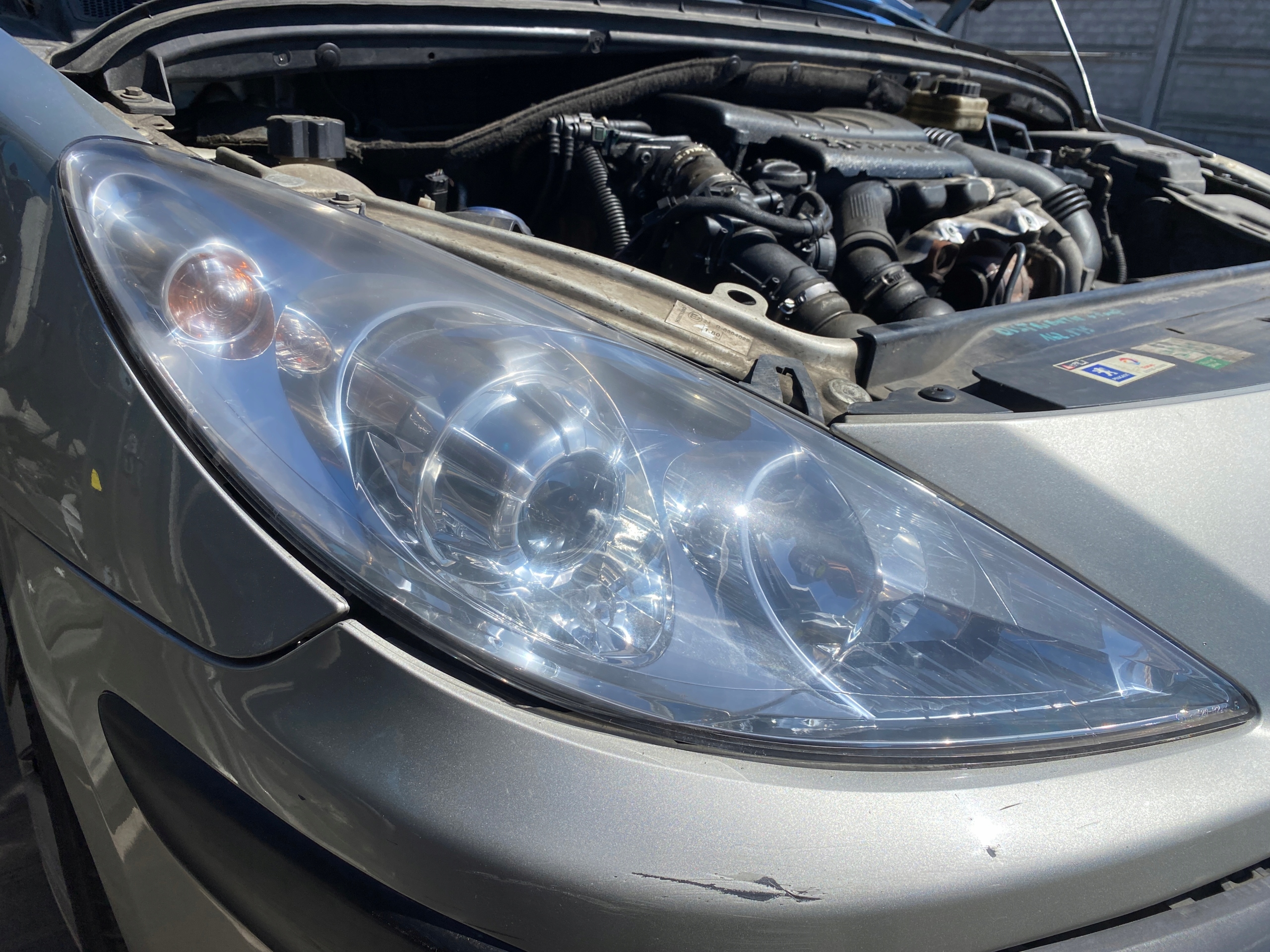 REFLEKTOR light right front front Peugeot 307 SW 05-08