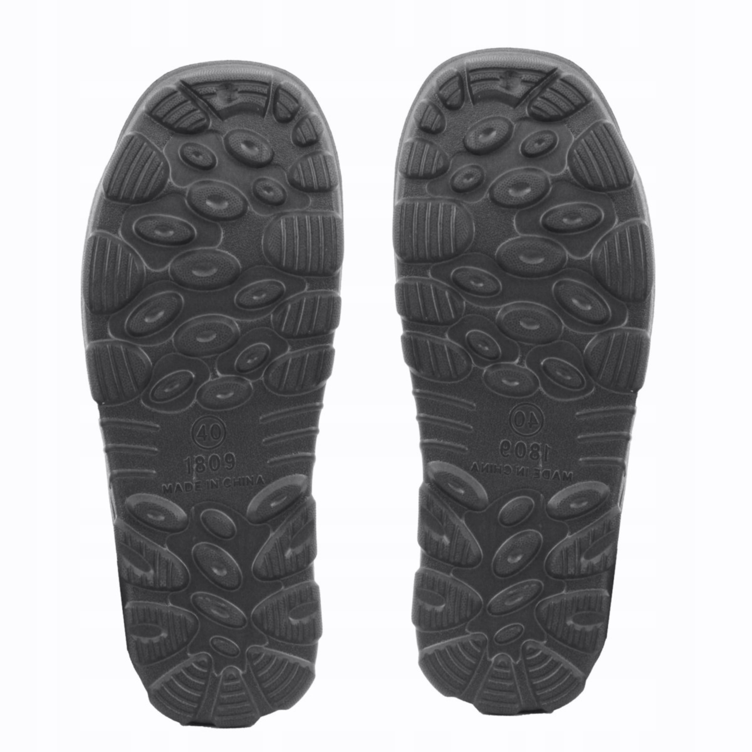 KALOSZE ZIMOWE MĘSKIE PIANKOWE ŚNIEGOWCE OCIEPLANE Długość wkładki 29 cm