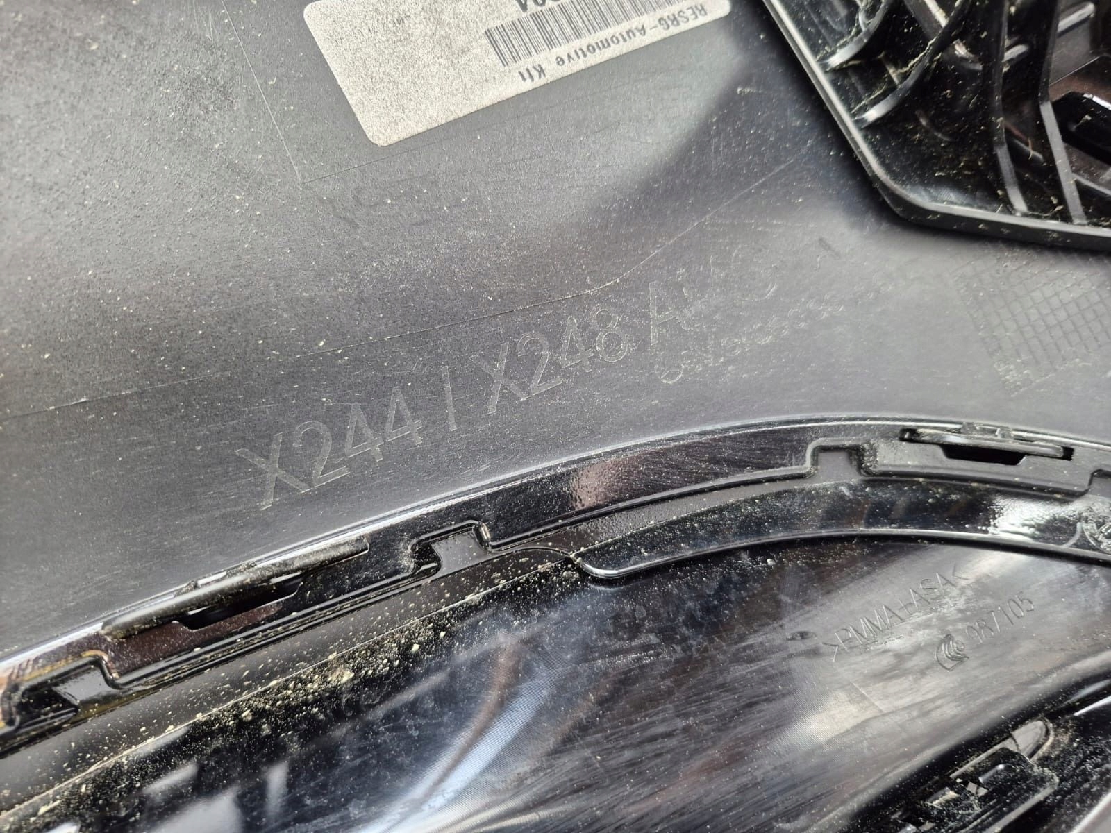 MERCEDES GLB II W244 AMG 26- bumper front front 6XPDC A2448854602