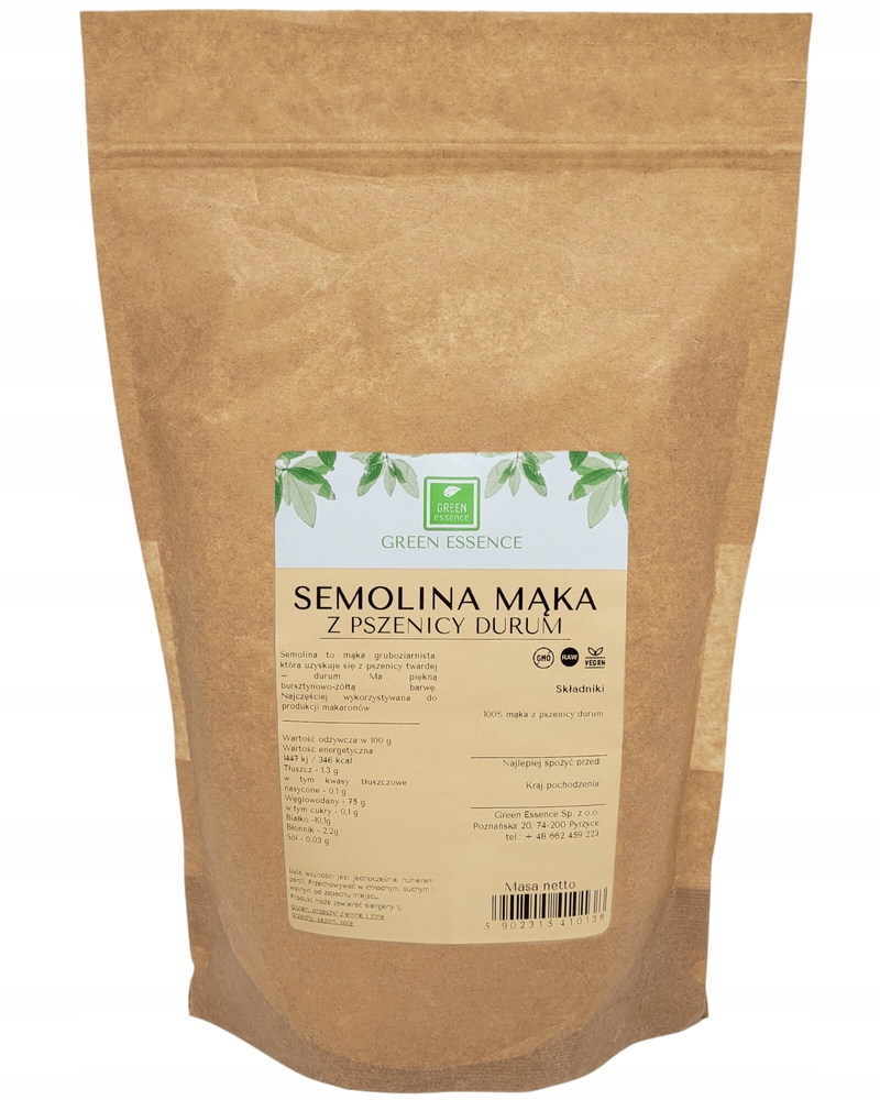 

Najlepsza Mąka Pszenna do Pizzy Semolina Durum 1kg