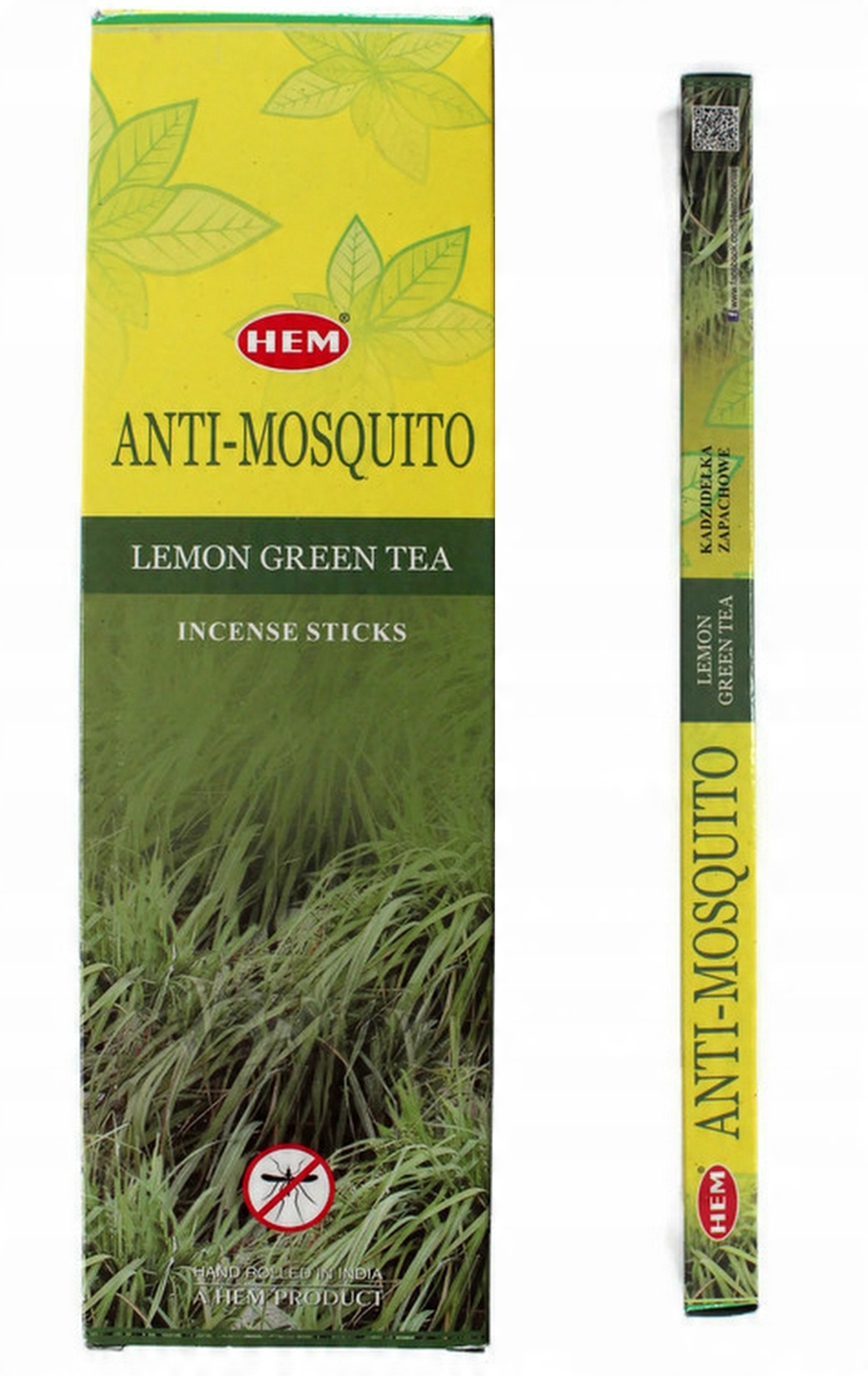 

Kadzidełka Hem Anti Mosquito LEM-g.tea8sztuk /R25/