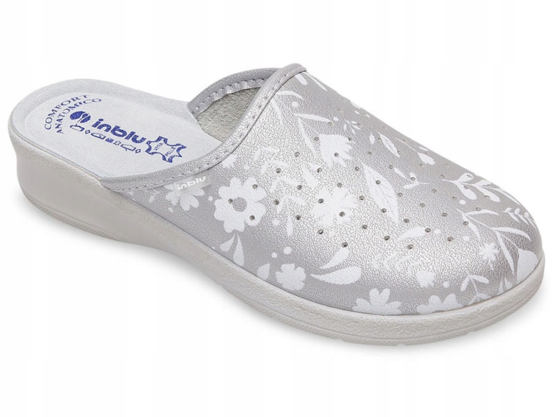 

Klapki damskie Inblu 50-51 Srebrne 40