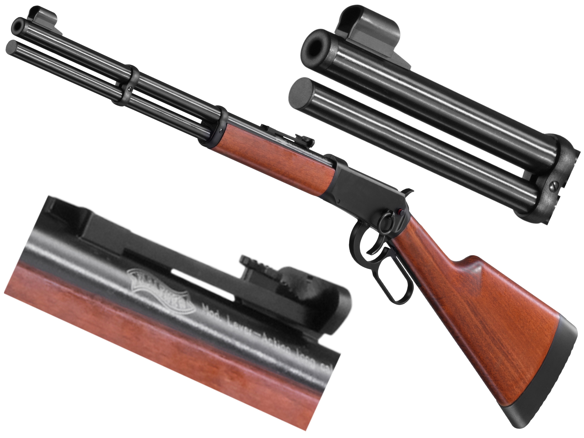 Wiatrówka Walther Lever Action Black 4,5 mm CO2