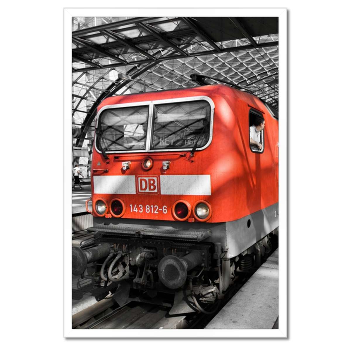 Plakáty v rámu 40x60 Vlak Db Berlín