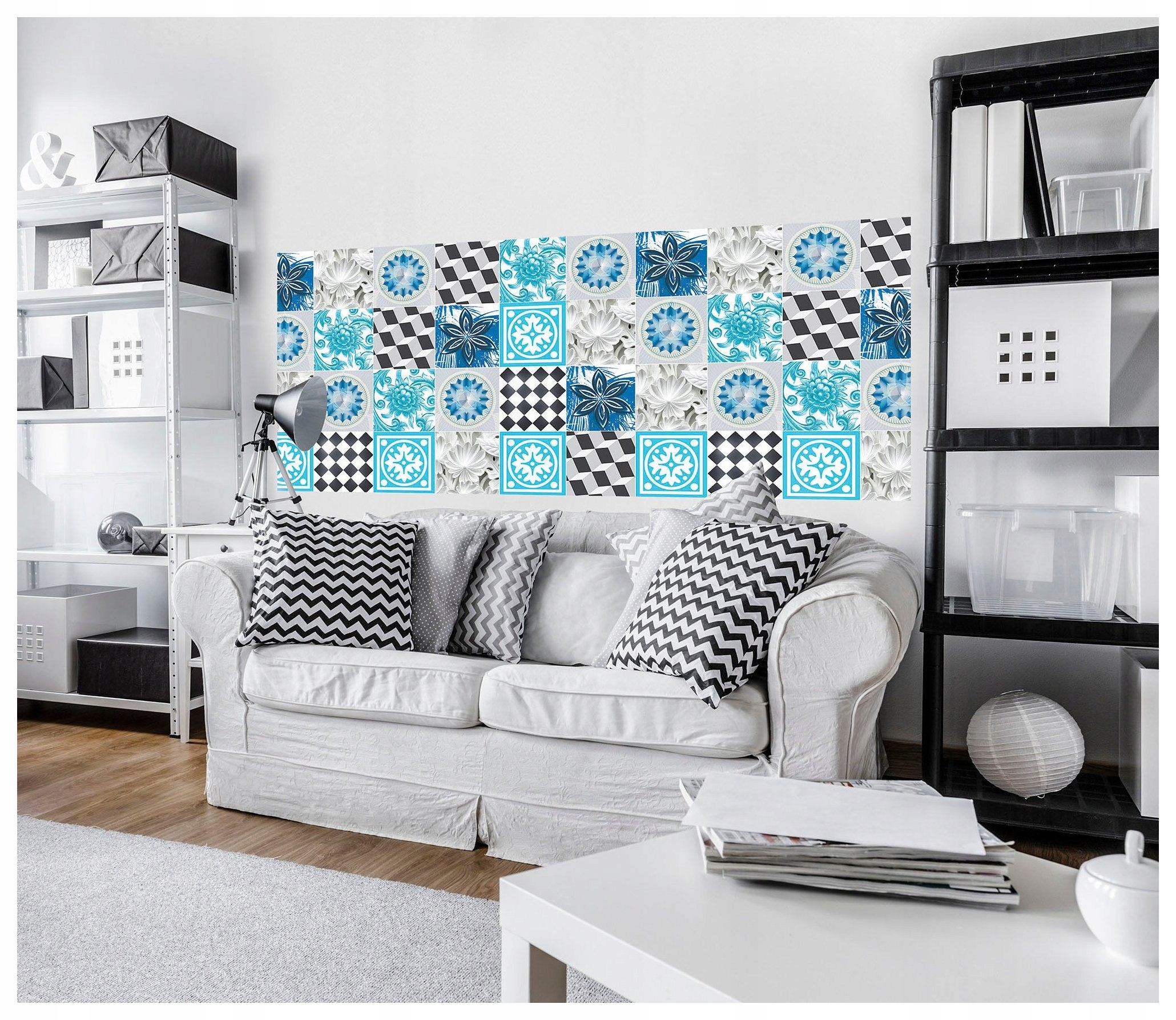 Fototapeta Květiny geometrie boho minimalismus eklektický 250x104 lepidlo