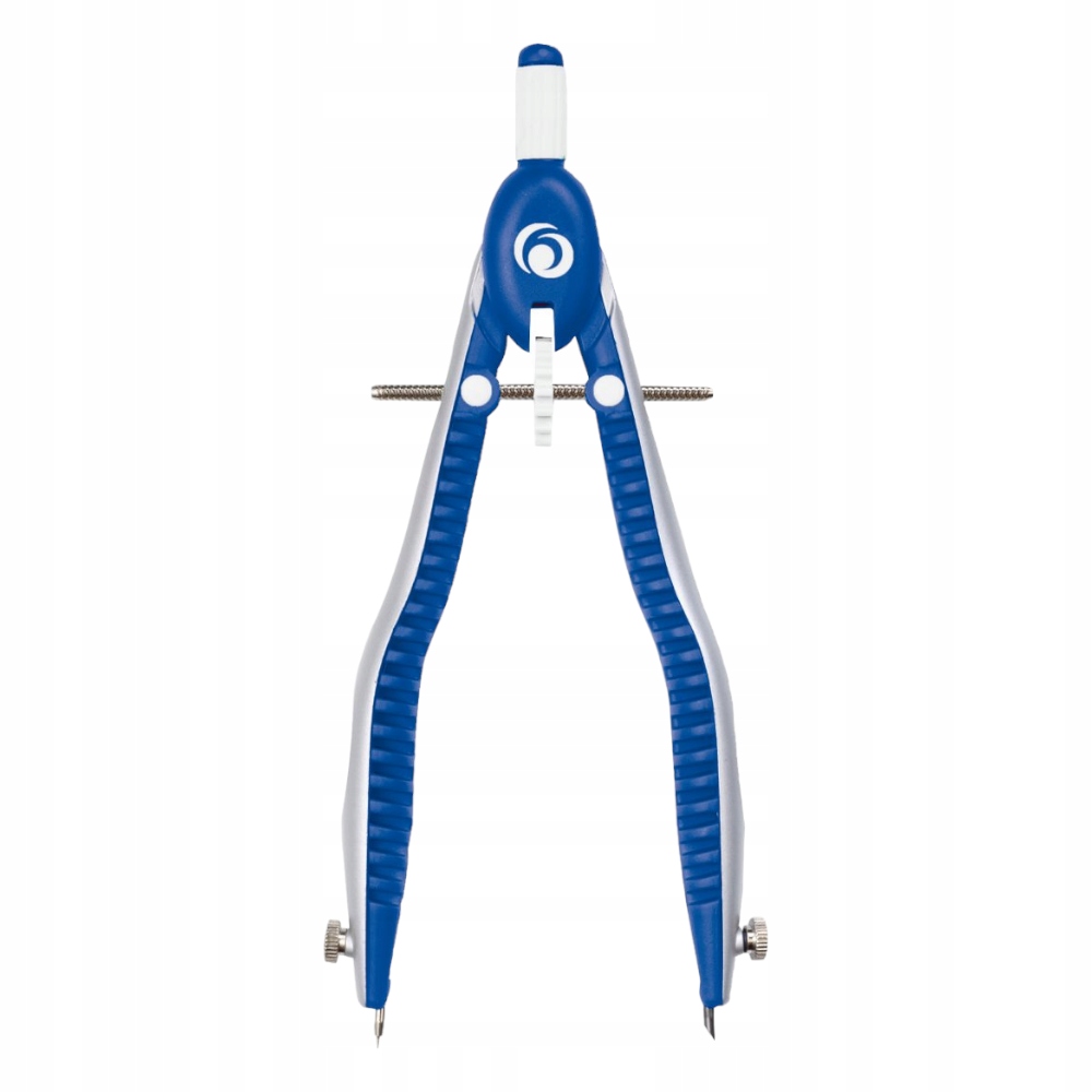 Cyrkiel szkolny zestaw uniweralny w etui + rysiki Herlitz niebieski Marka Herlitz