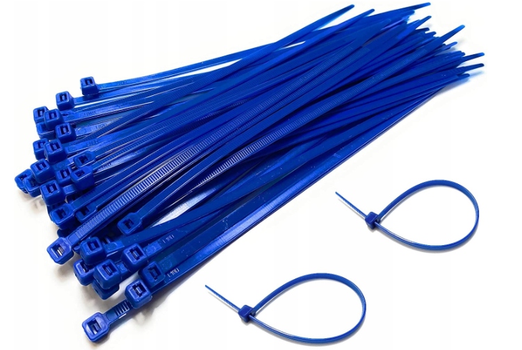 OPASKI ZACISKOWE TRYTKI NIEBIESKIE 2,5x60 100szt Marka GOOD RAIN