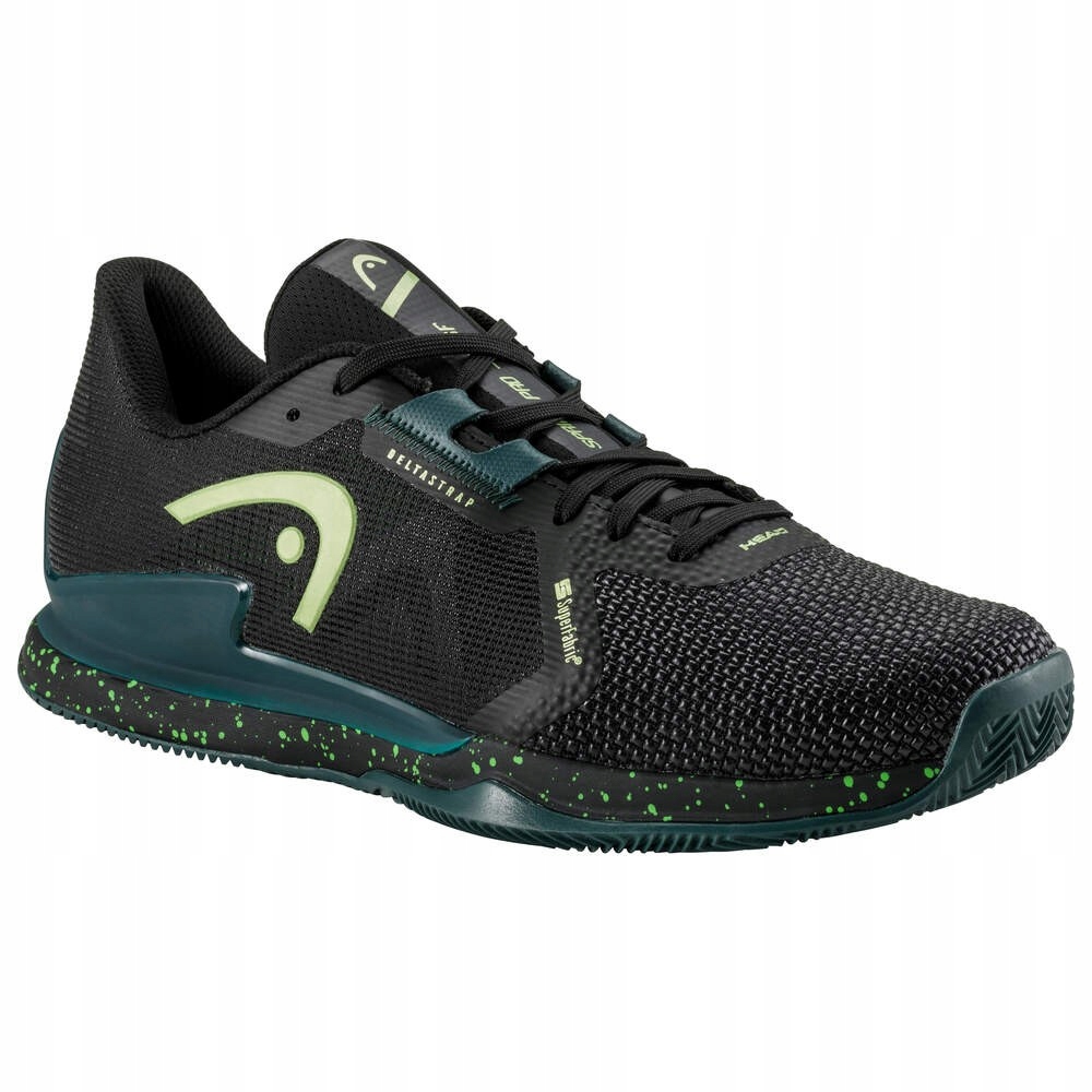 Pánské tenisové boty Head Sprint Pro 3,5 Sf Clay black/forest green 41