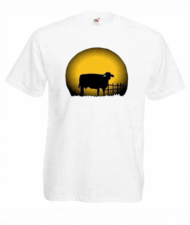 

M Koszulka Męska Owca Sheep Happens Śmieszne