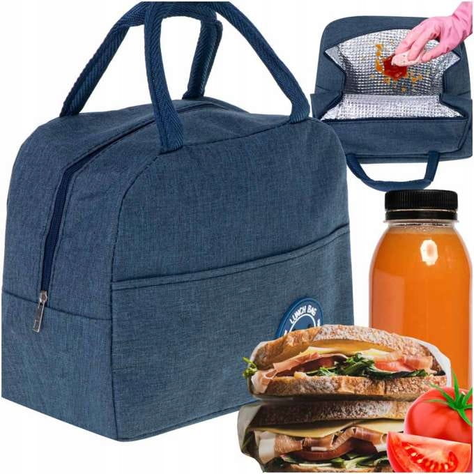 Torba Termiczna Izolacyjna Śniadanie Lunchbox Na Kanapki Plażę Puszki