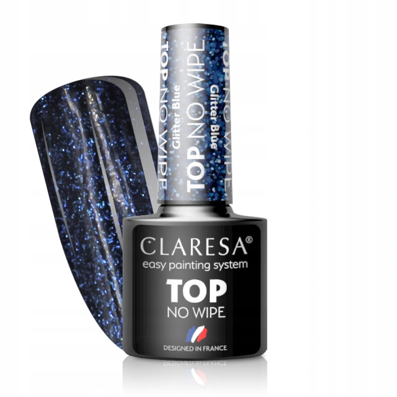 

Claresa Top No Wipe Glitter Blue Drobinki Błękitu