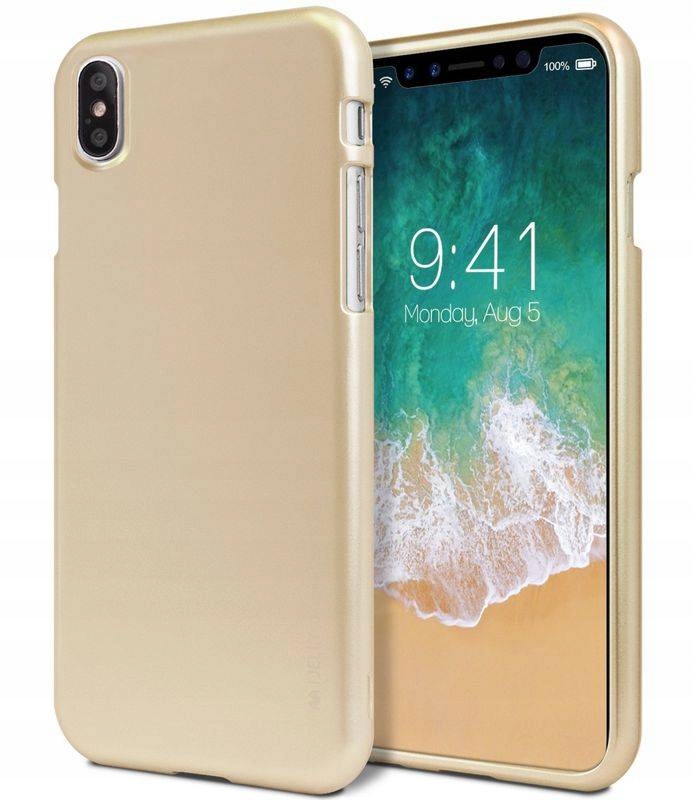 

Mercury iJELLY Case Etui Do M21/M30S Gold Złoty
