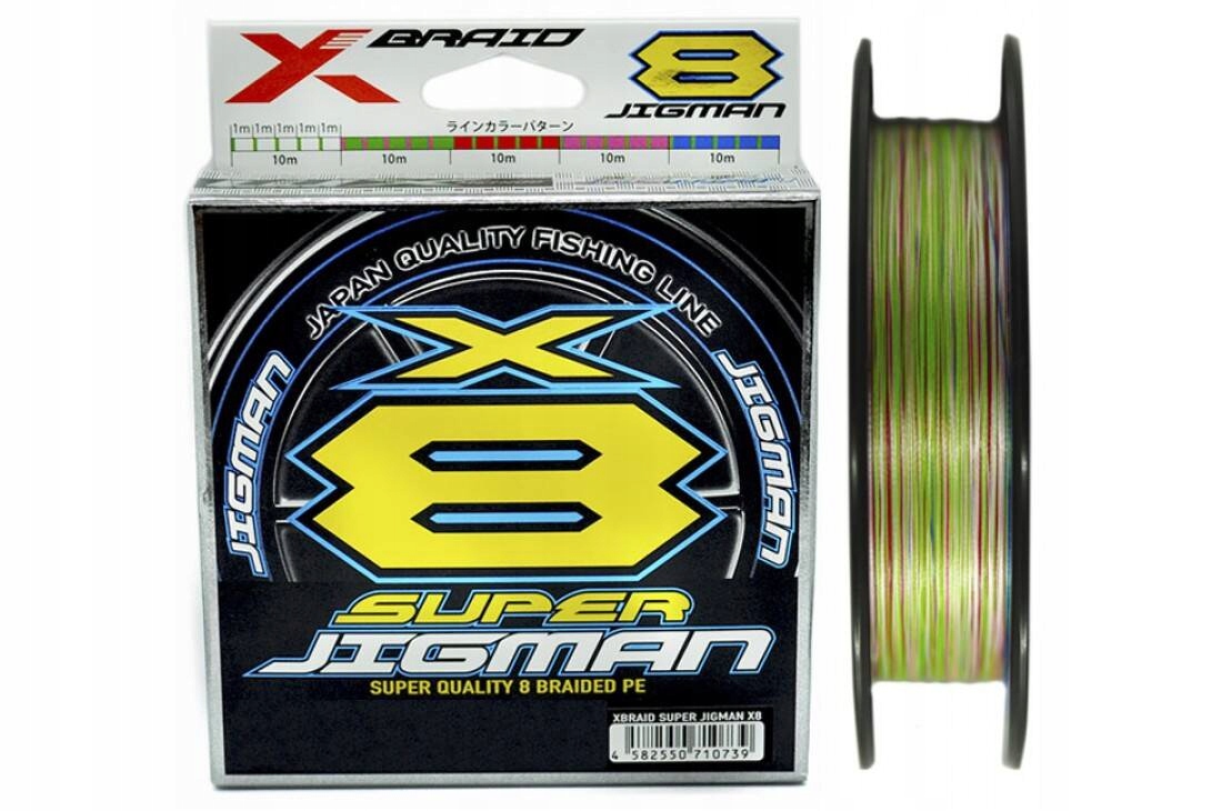 Plecionka Ygk X-Braid Jigman X8 200m 0.148mm