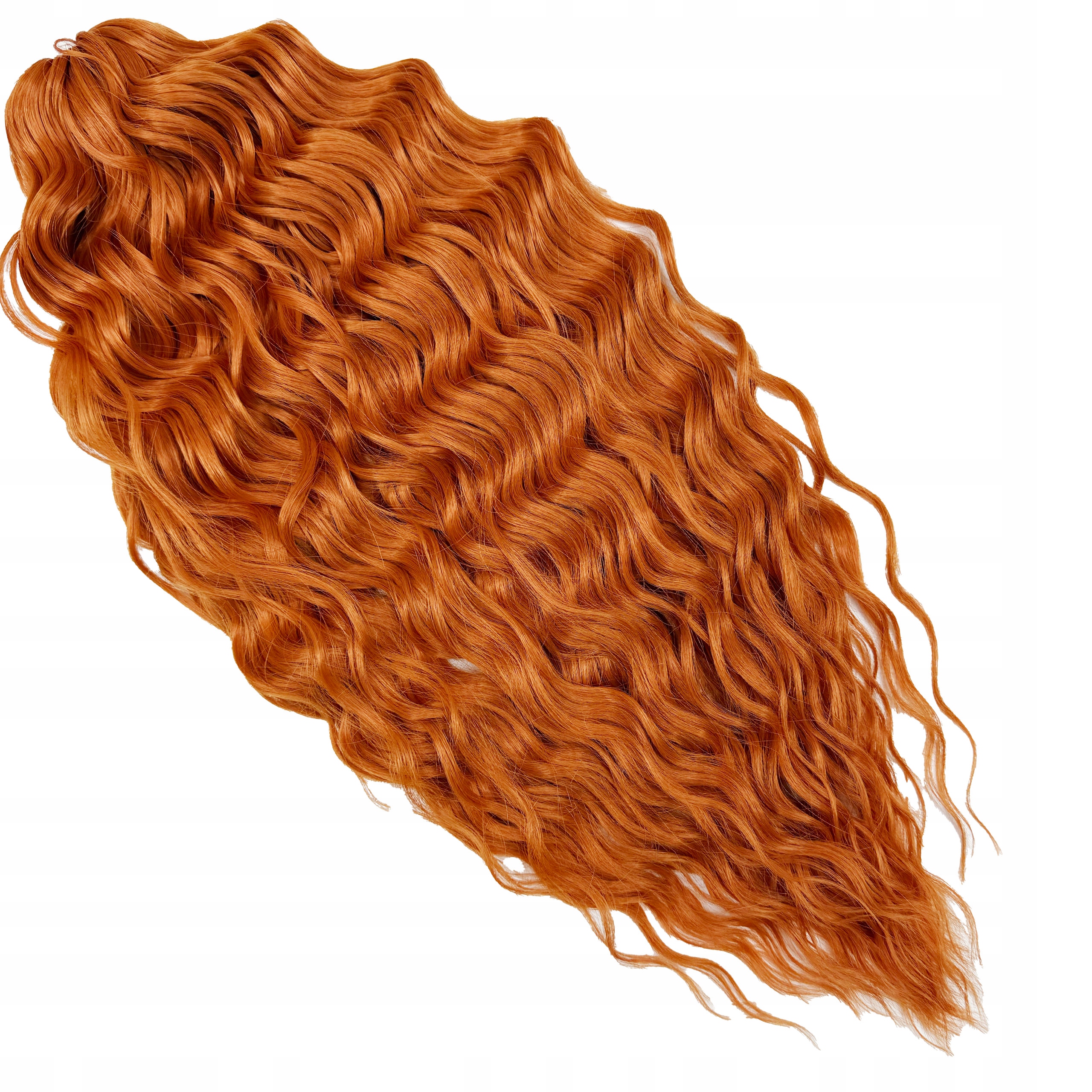Syntetické vlasy star wave Afroloki Crochet Hair Fala 300g Rudé