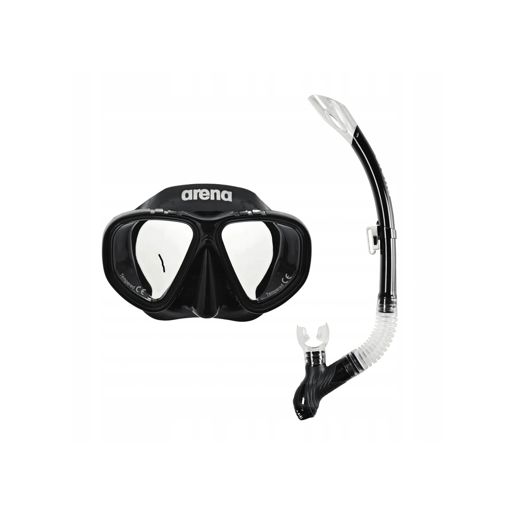 Maska do nurkowania z rurką zestaw dla dzieci pływanie Arena Snorkeling Set