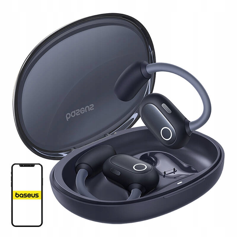 Baseus Eli Sport 1 Sportovní bezdrátová sluchátka do uší Bluetooth 5.3