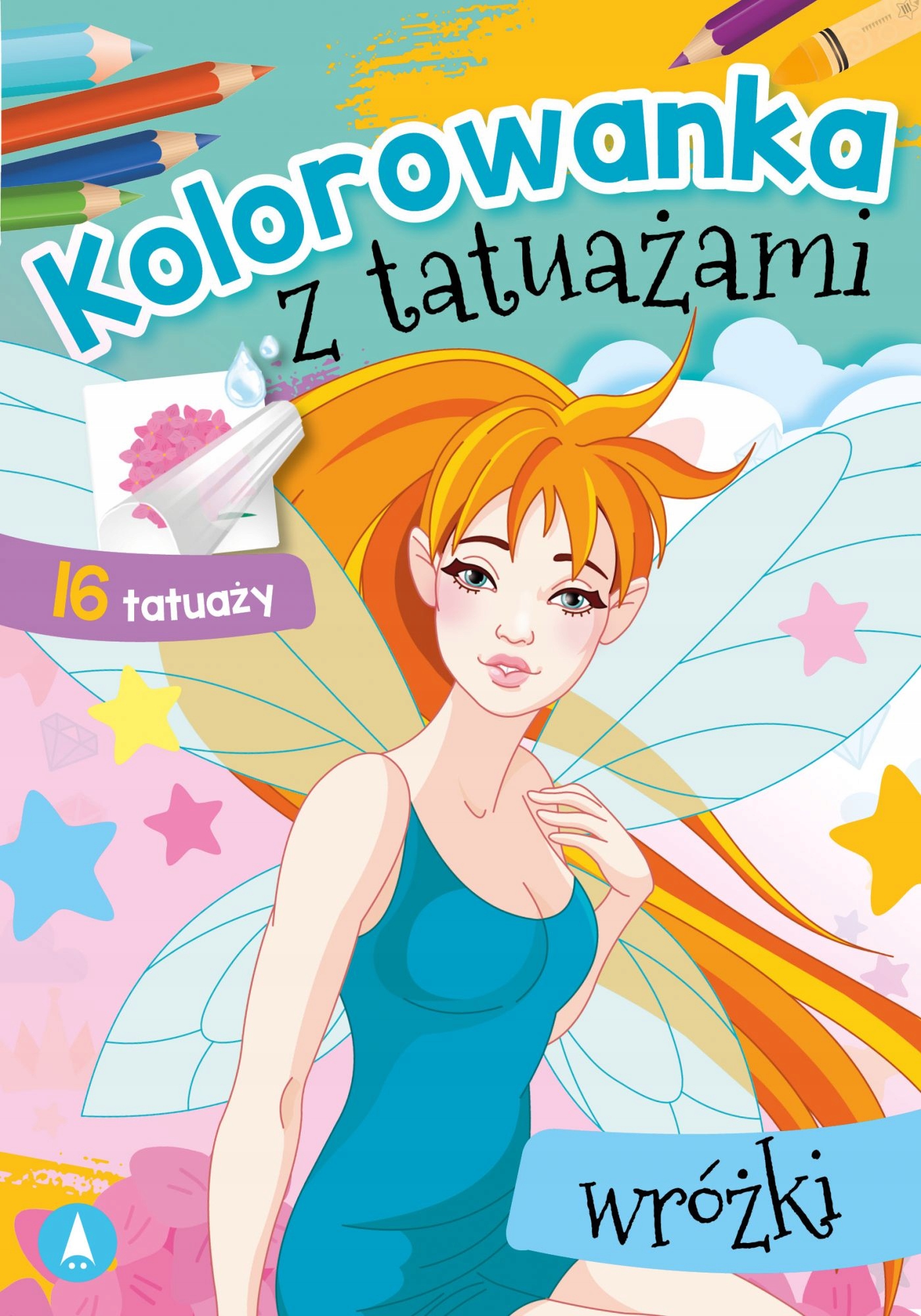 

Kolorowanka Z Tatuażami Wróżki 16 tatuaży