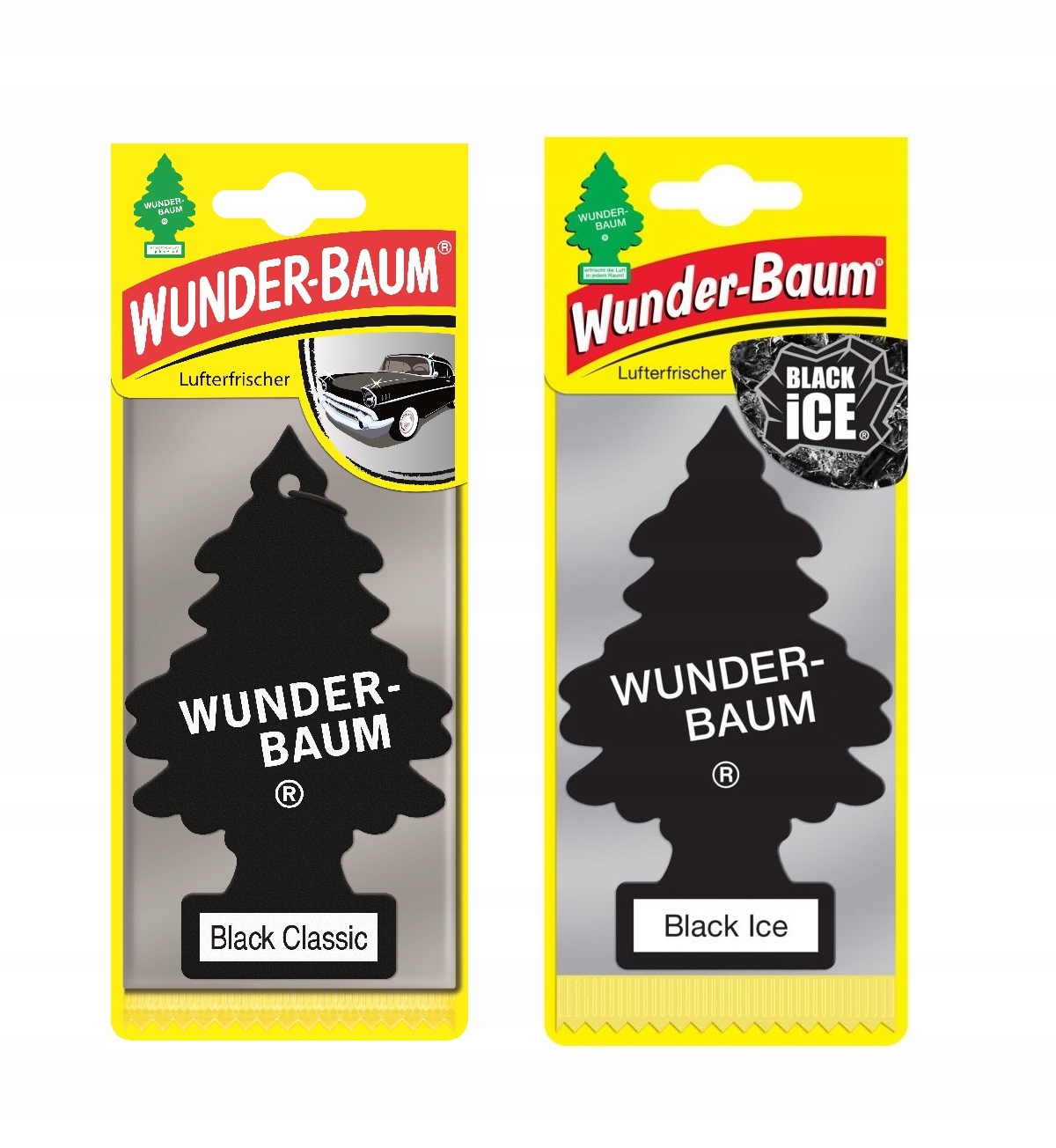 WUNDER BAUM CHOINKA ZAPACHOWA BLACK ICE / black calssic DRZEWKA DUŻY WYBÓR EAN (GTIN) 7612720201068