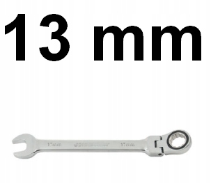 

Klucz pł.-oczk. przegub grzechotka 13mm Jonnesway