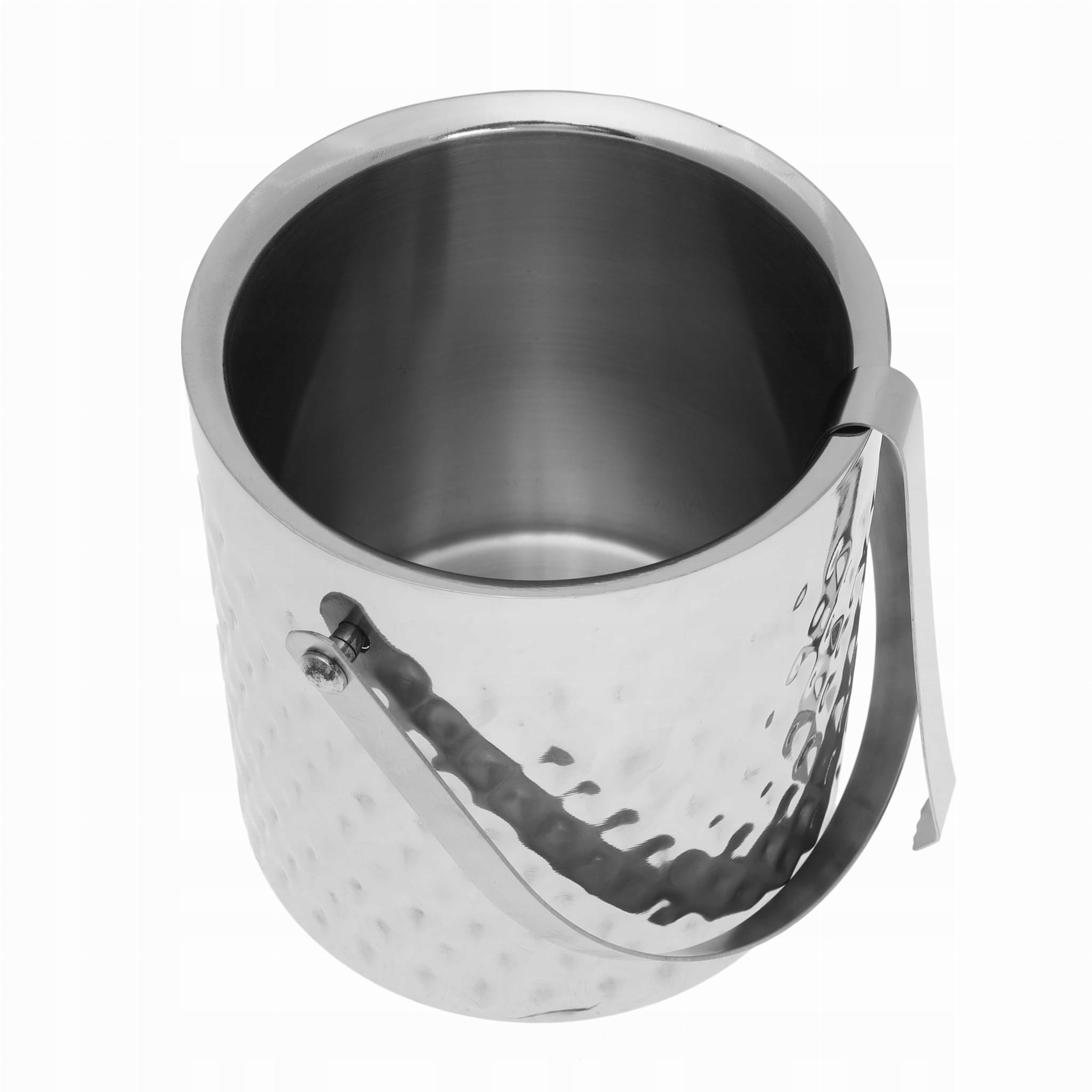 WIADERKO DO LODU 1,5 L NA LÓD WINO COOLER BARMAŃSKI + SZCZYPCE SZAMPANA Producent Kinghoff