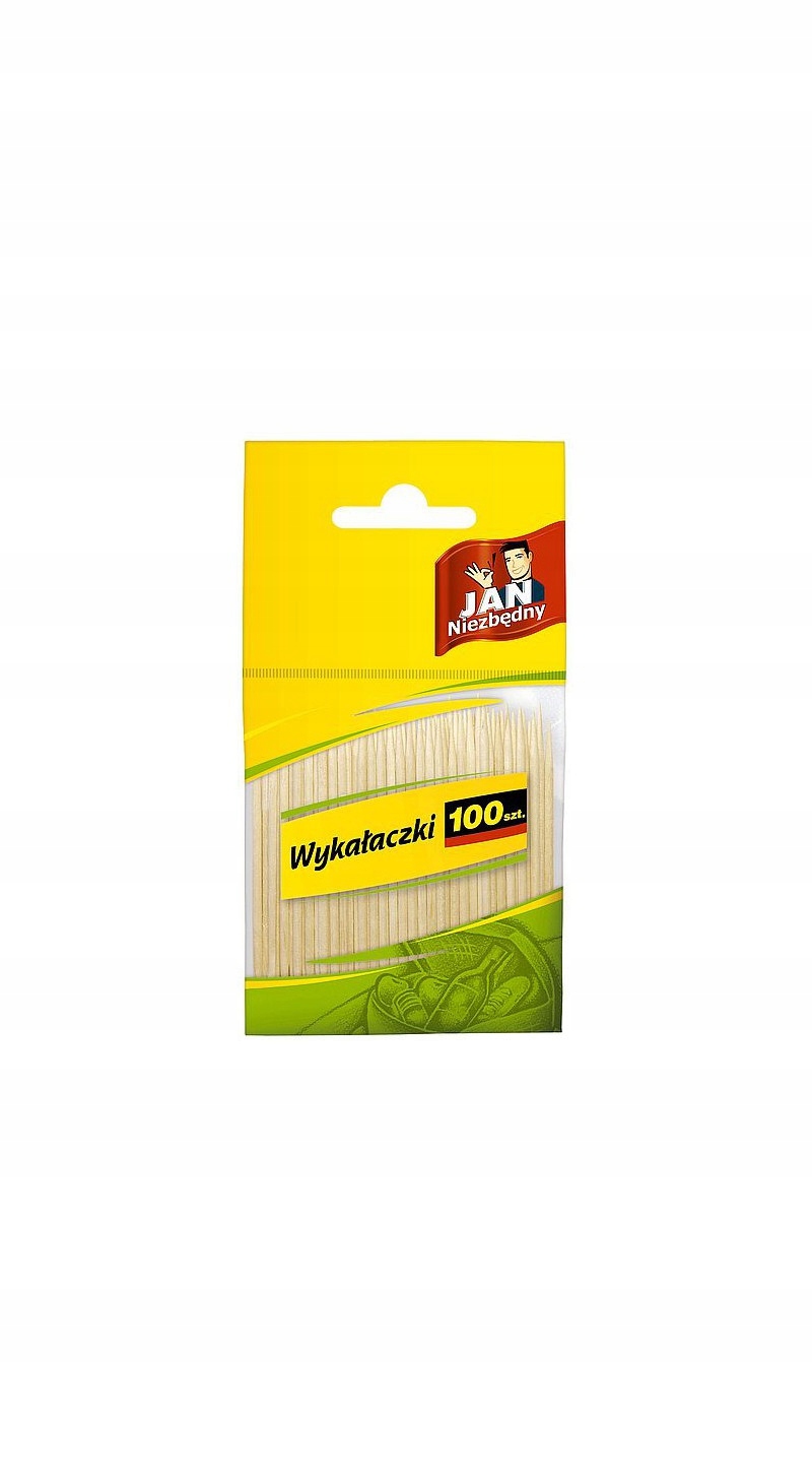 

Drewniane Wykałaczki Jednorazowe 100szt Wytrzymałe