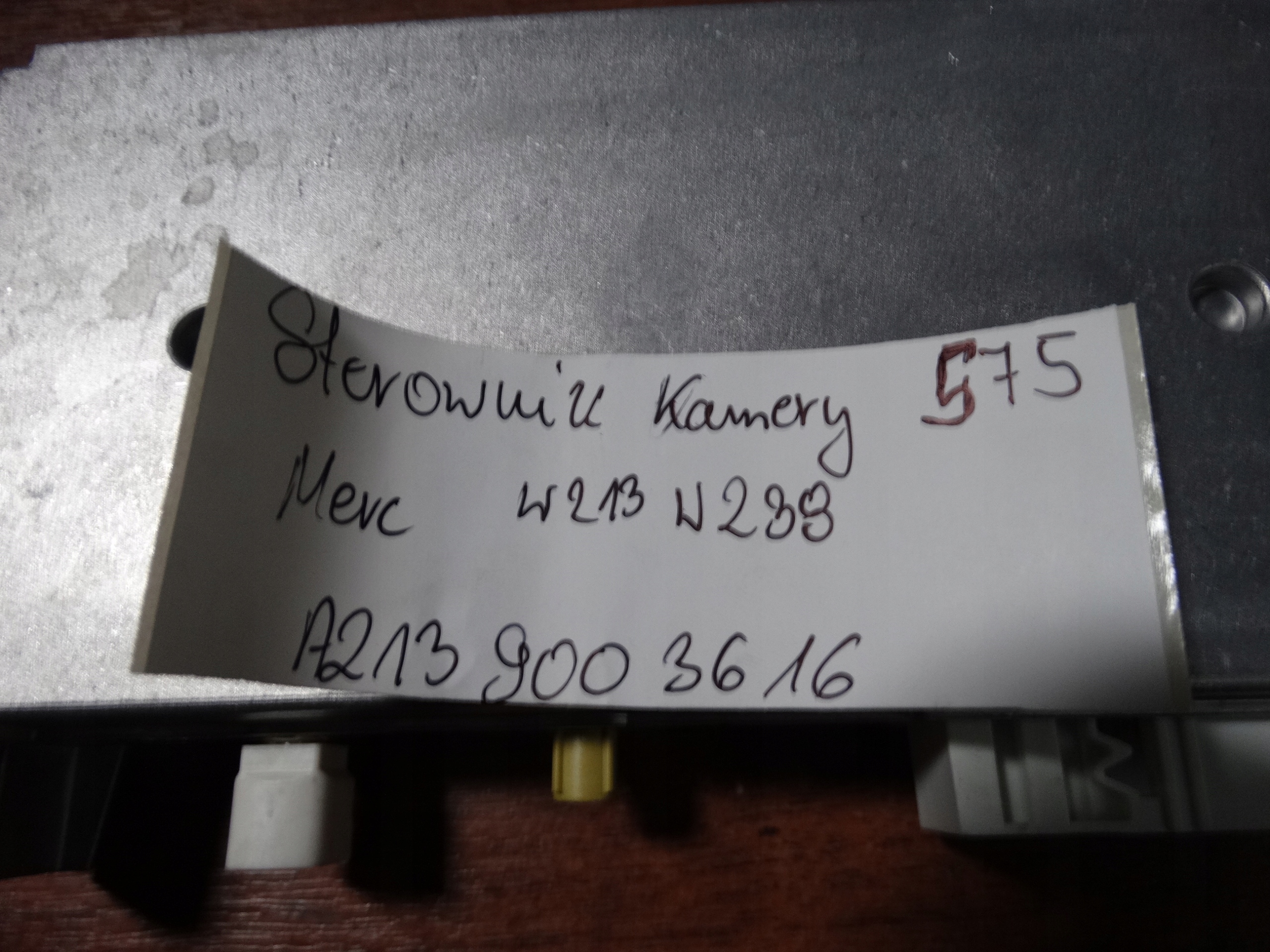 IDEALNY control unit KAMERY MERCEDES W213 W238 1 9