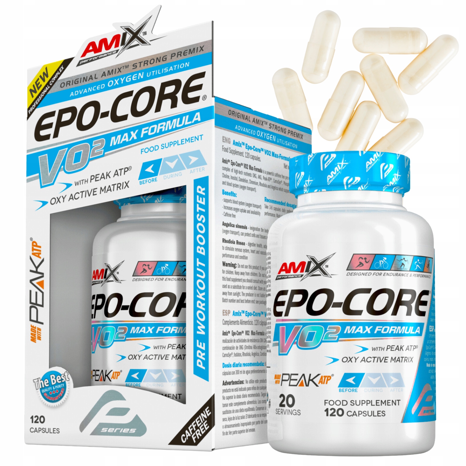 Amix Epo-Core Max Předtréninková Sada Pro Běžce