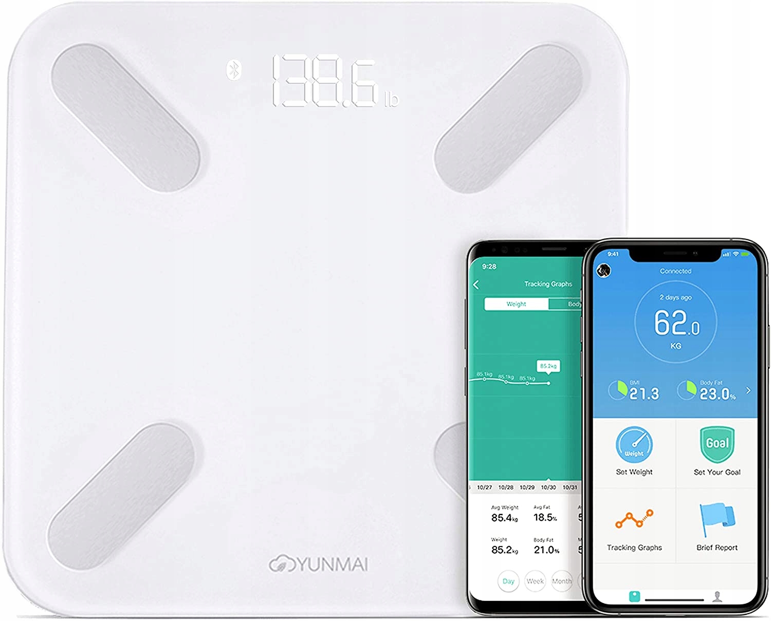 Xiaomi Smart waga łazienkowa Yunmai X z aplikacją