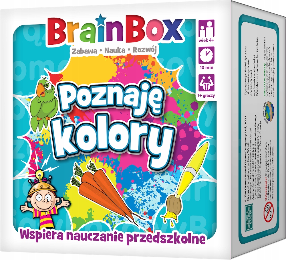 

Brainbox Poznaję Gra Karciana Dla Dzieci 4+