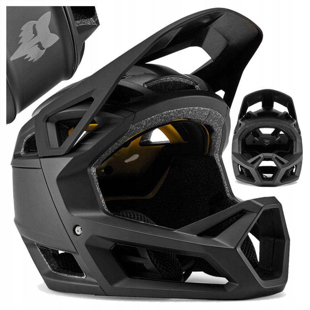 Cyklistická Přilba Fox Proframe Černá Mips Full Face Sjezdová Dh 55-59 cm M