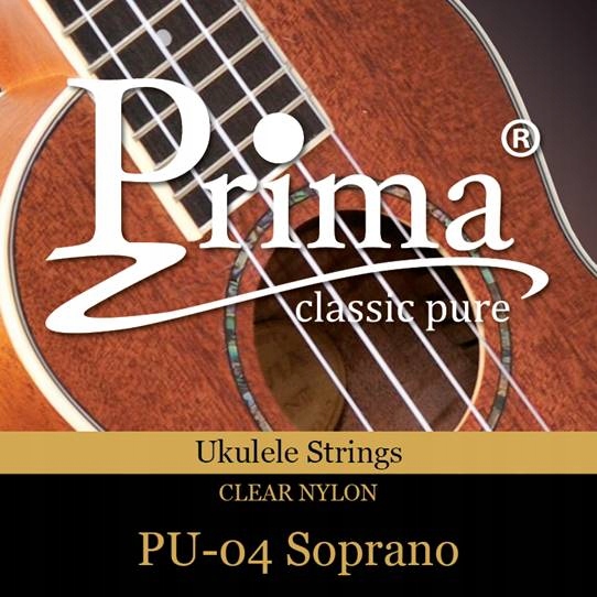 

Prima PU-04 Soprano struny do ukulele Cler Nylon