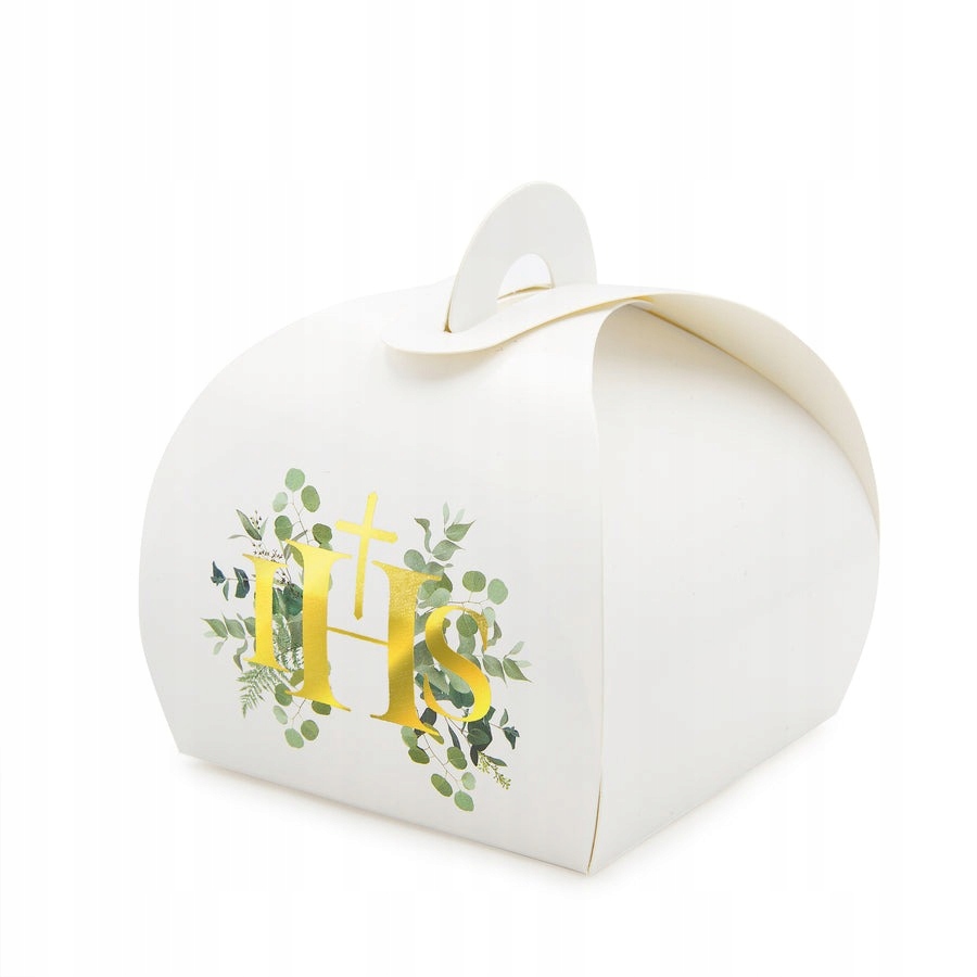 PUDEŁKA KOMUNIJNE PREZENTY DLA GOŚCI IHS BOHO 6szt