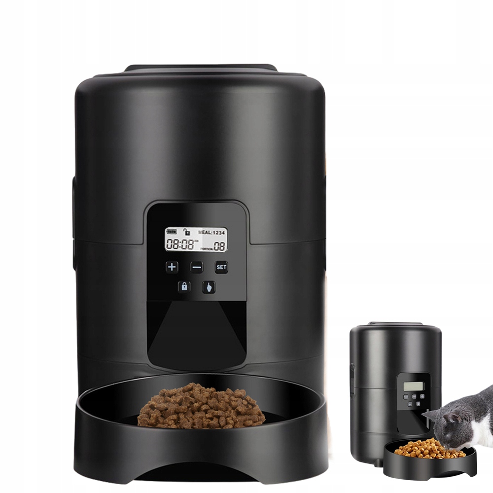 Levně Inteligentní Automatický Dávkovač Krmiva Pro Psa Kočku 2 L Vysoká Kvalita