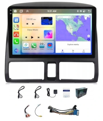 Navigační Rádio Carplay Gps Honda Crv 2002-2006 Android Bt Wifi 4GB 64GB