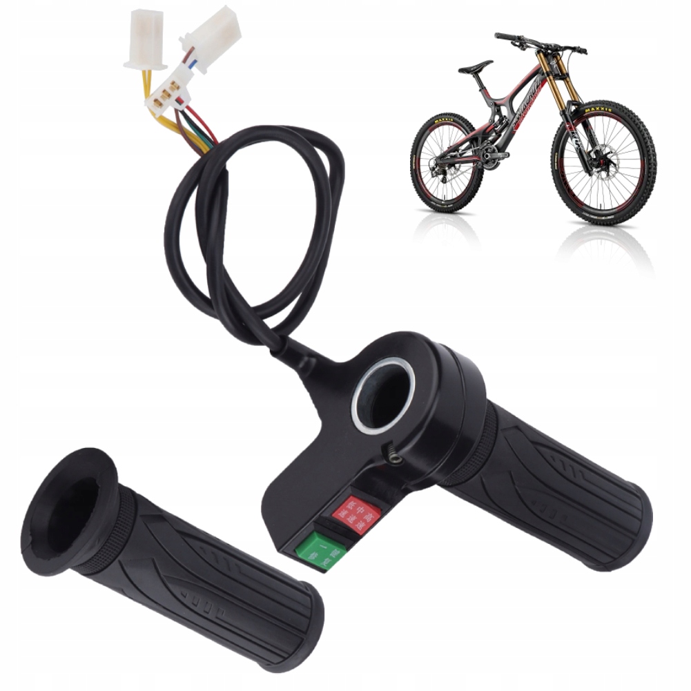 Mka Rączka Chwyty Rower Elektryczny Skuter 22MM Uchwyt Przepustnicy