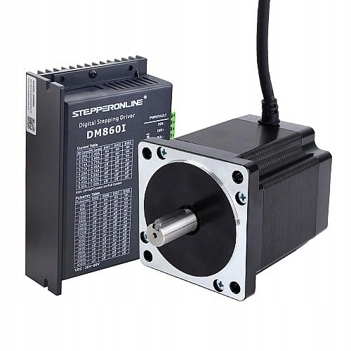 Zestaw 1-OSIOWY Silnik Krokowy Cnc 8 Nm Cyfrowy Sterownik DM860I