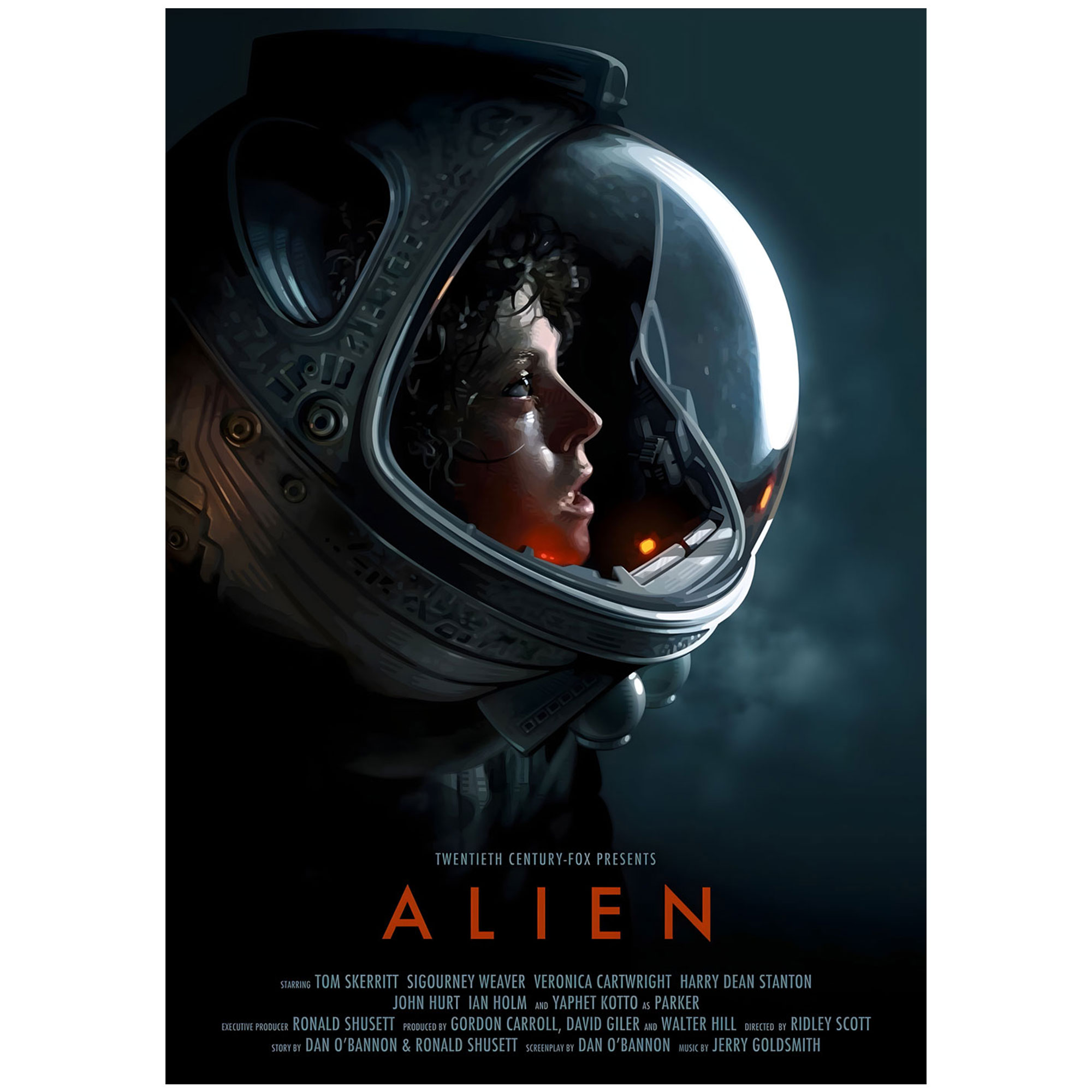 

Plakat Alien Obcy Sigourney Weaver