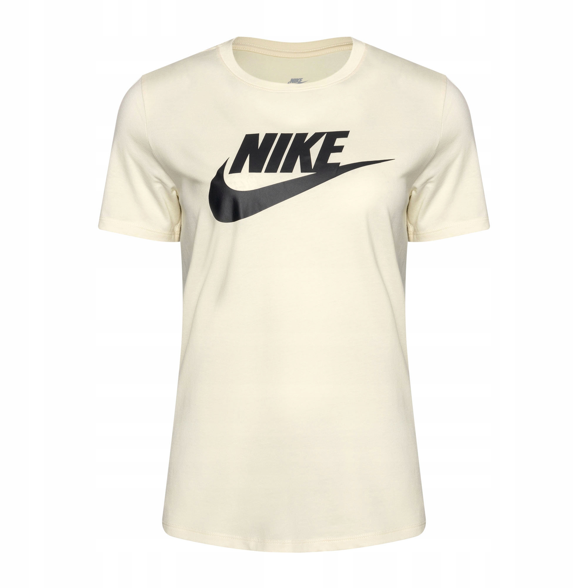 Koszulka damska Nike Sportswear Club Essentials Logo coconut milk/black XL