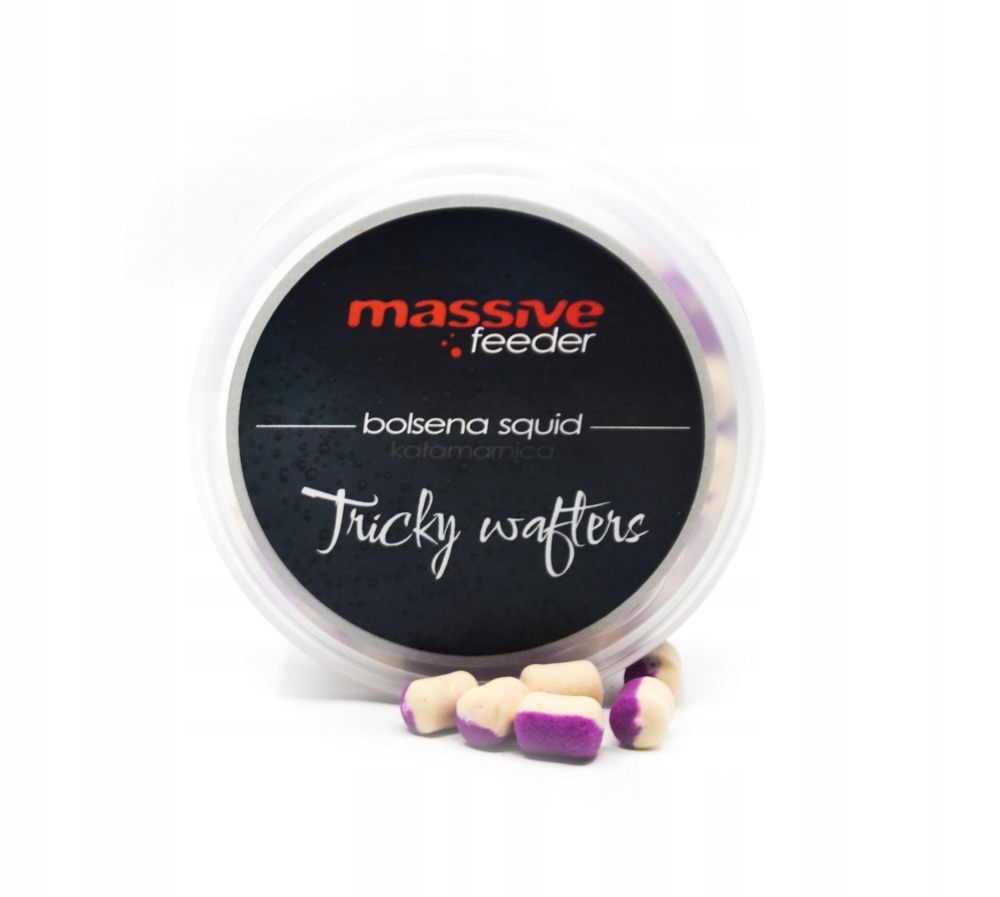 Massive Baits Feeder Tricky Wafters Method Feeder Bolsena Squid 7x10mm