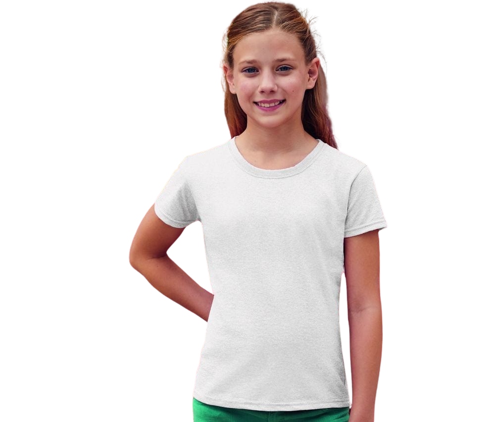 

T-shirt Koszulka Dziewczęcy Biała Biały 140 Fruit