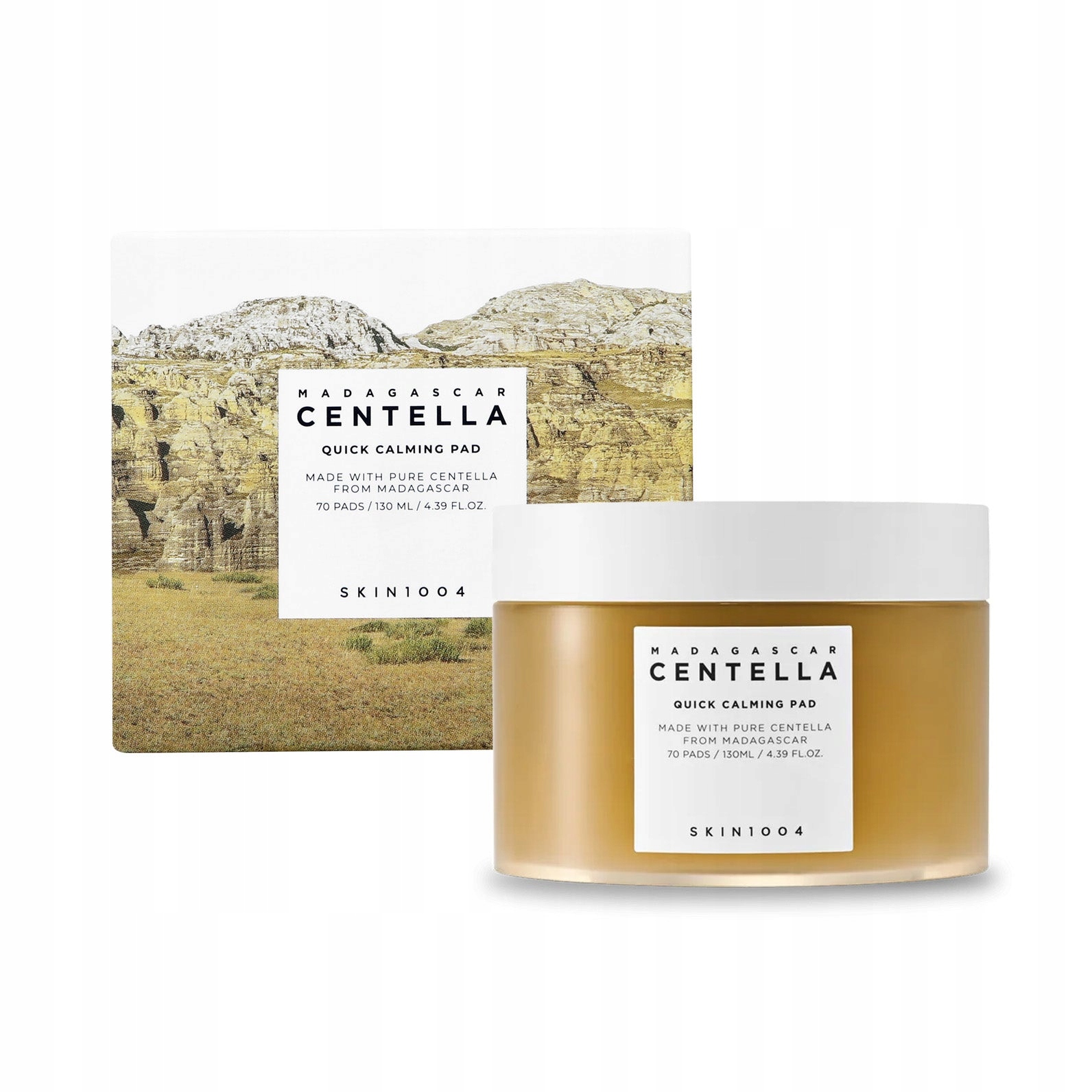 SKIN1004 Centella Tónovací pleťové vločky 130 ml 70 ks