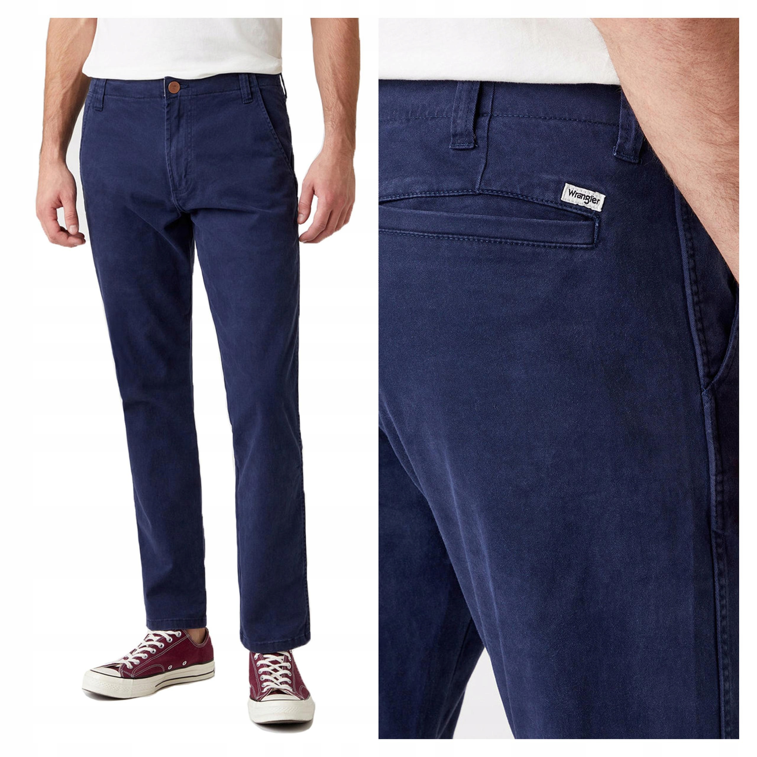 Wrangler Chino Pánské Látkové Kalhoty W32 L34