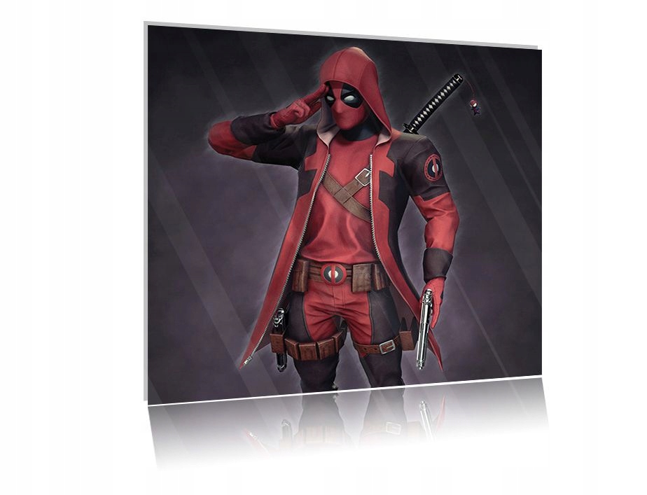 

Obraz szklany na szkle Deadpool 09 30x30