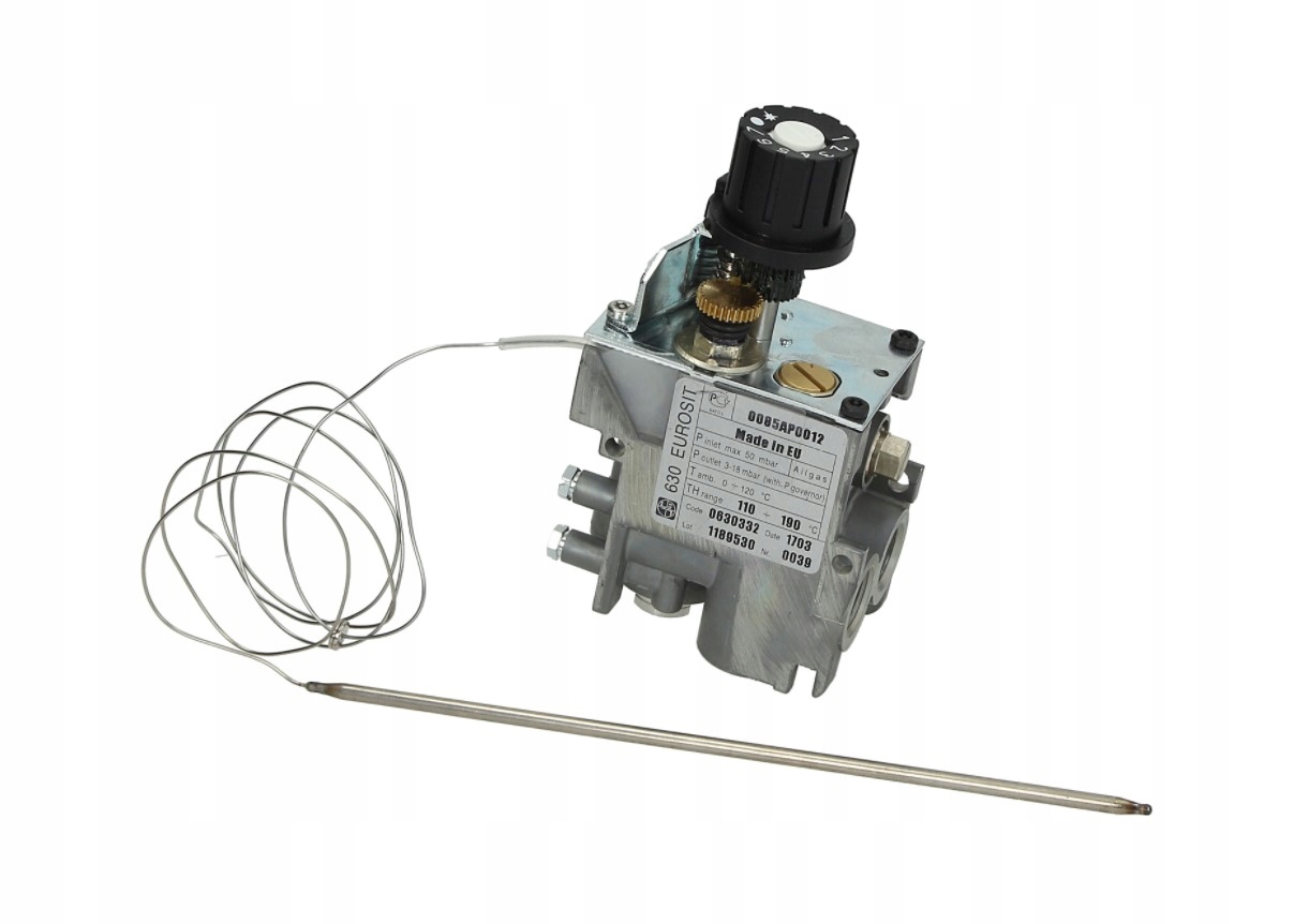 Plynový termostat Eurosit 630 110-190C 3/8"