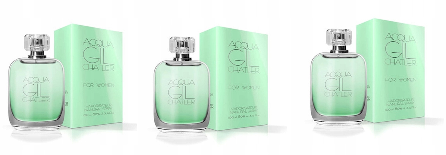 Chatler Acqua Gil Classic Woman 3x100 ml parfémovaná voda