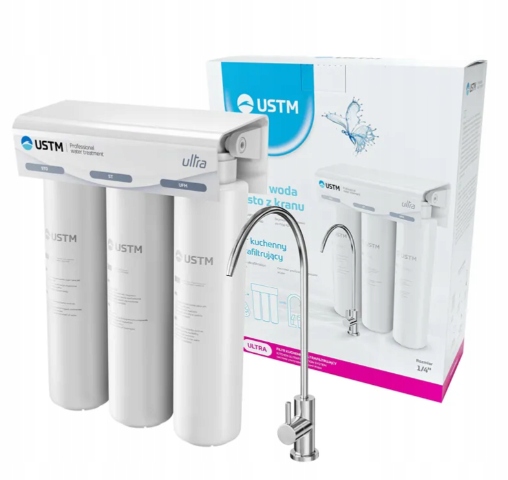 Ustm Ultra Filtr Kuchenny Zlewozmywakowy Zmiękczacz Wody Wylewka Bateria